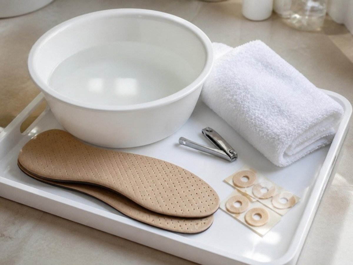 Foot-care items for toenail and corn care